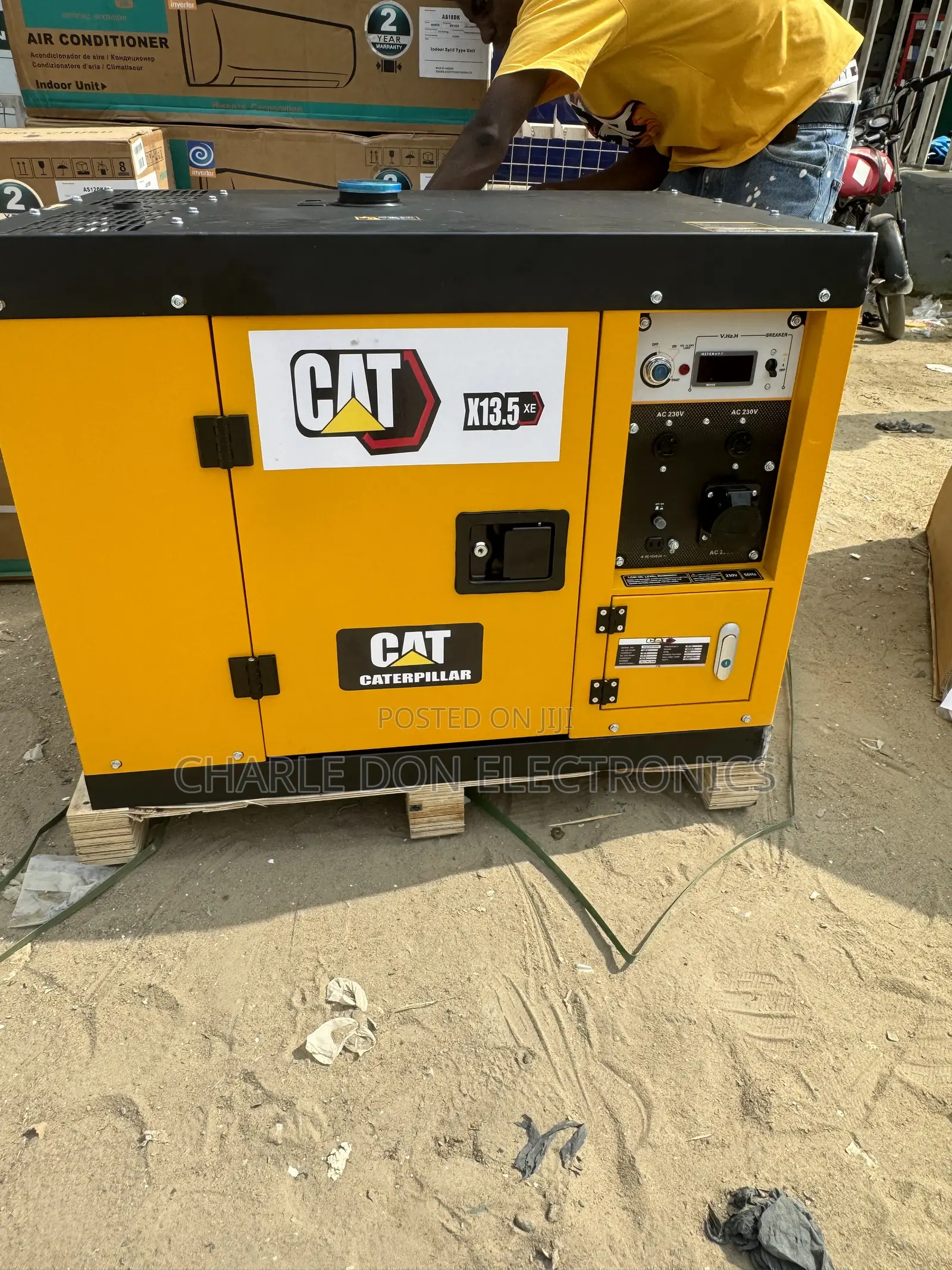 15kva Cat Soundproof Diseal Generator 100% Copper Coil