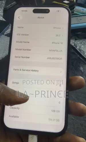 Apple iPhone 16 128 GB Black