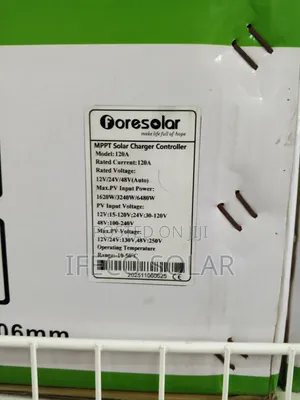 Fore Solar 120A MPPT Solar Charge Controller