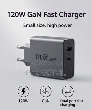 120W Fully Compatible GaN Fast Charging Charger