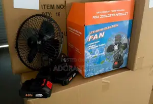 Rotating Lithium Rechargeable Fan