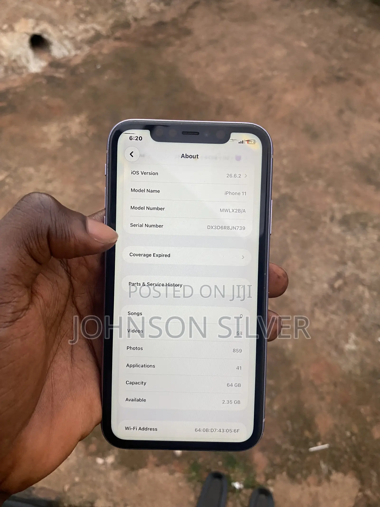 Apple iPhone 11 64 GB Purple