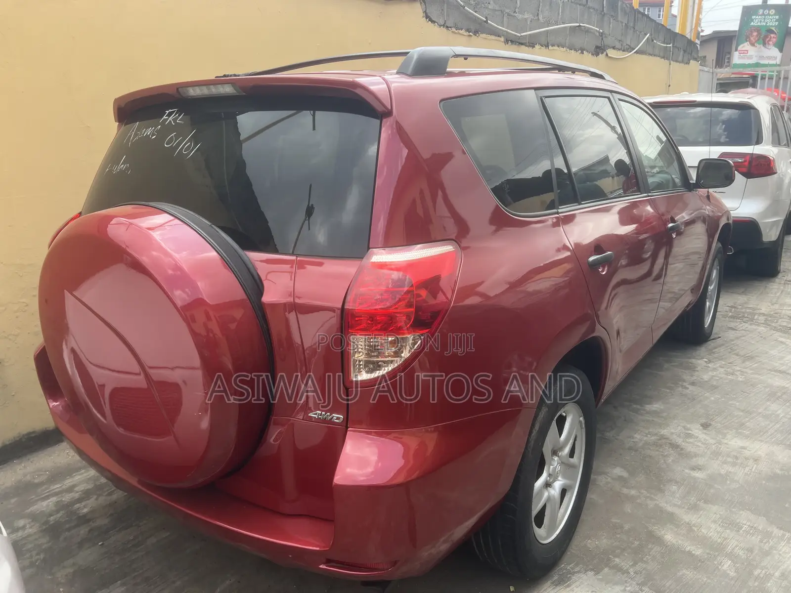 Toyota RAV4 Limited 2008 Red