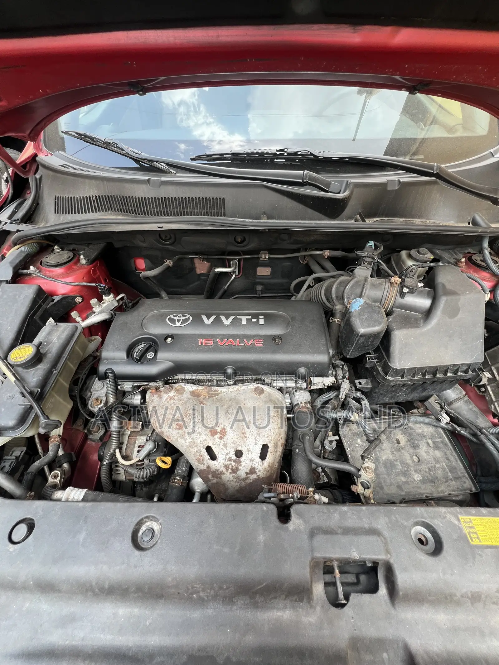 Toyota RAV4 Limited 2008 Red