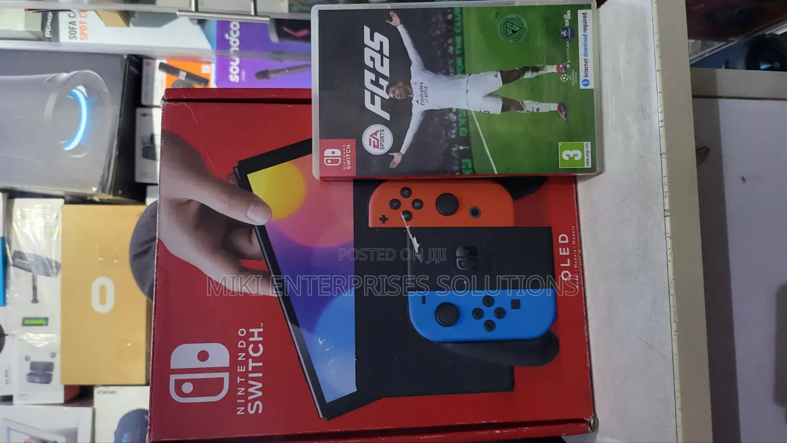 Nintendo Switch Oled With Fc25