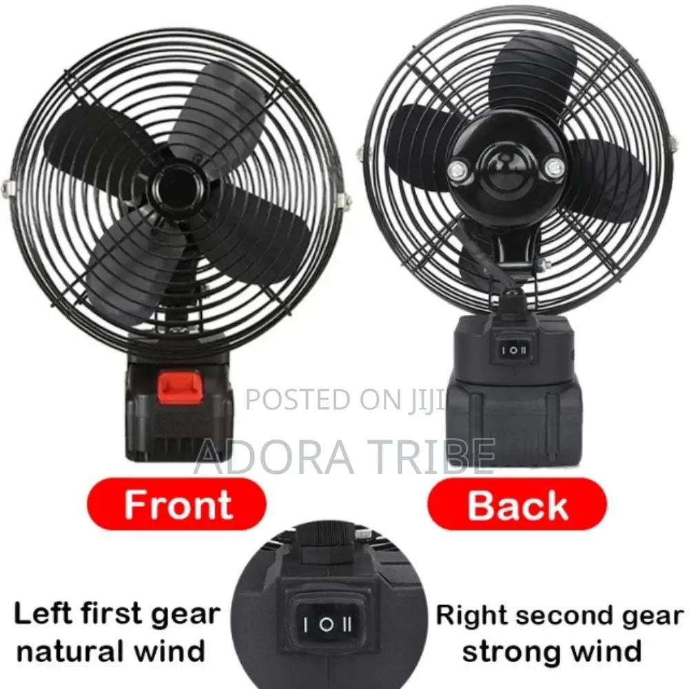 Rotating Lithium Rechargeable Fan