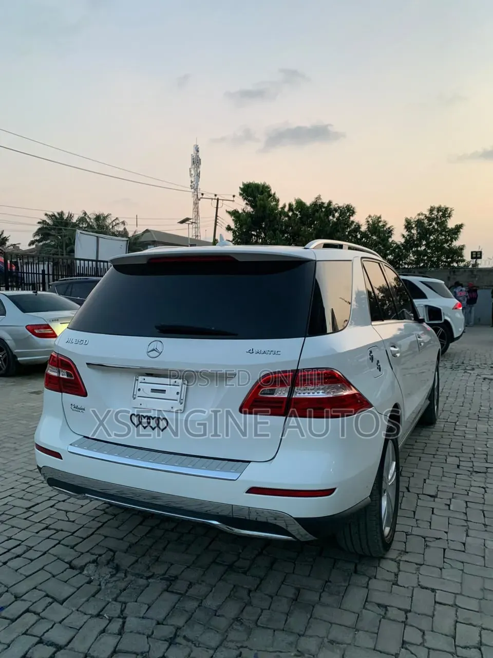 Mercedes-Benz M Class 2015 White