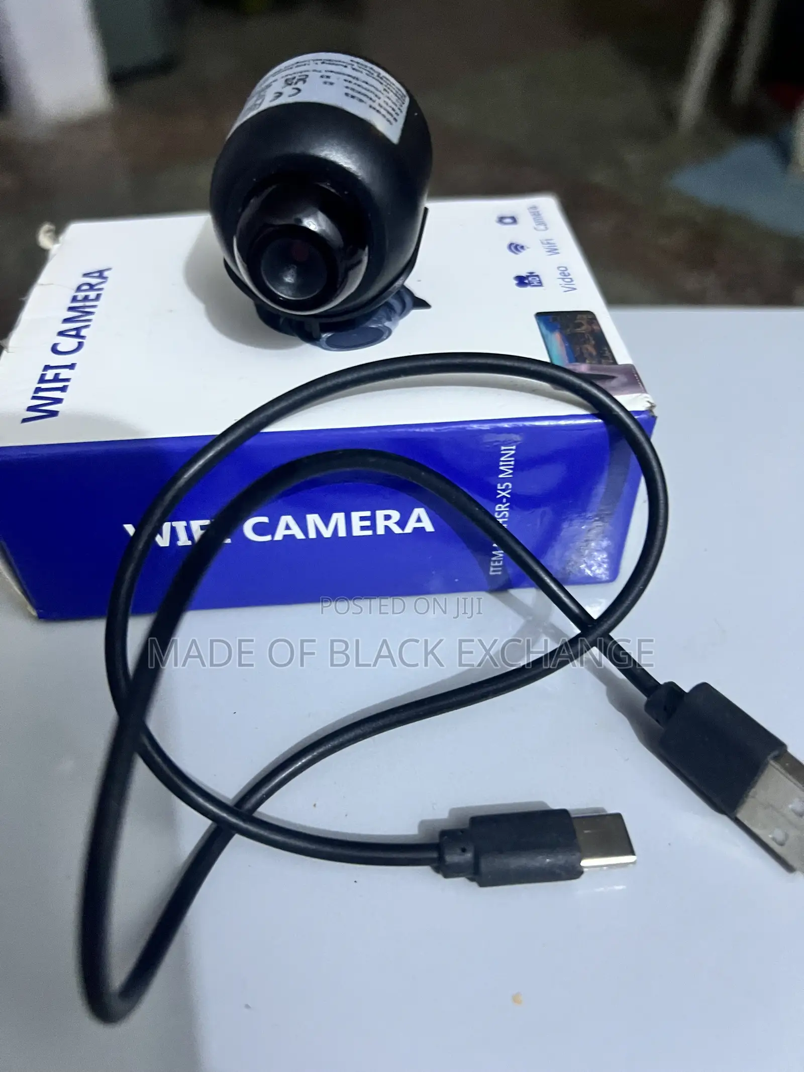 Mini WiFi Security Cam 1080P–Motion Detection, Android & iPhone App