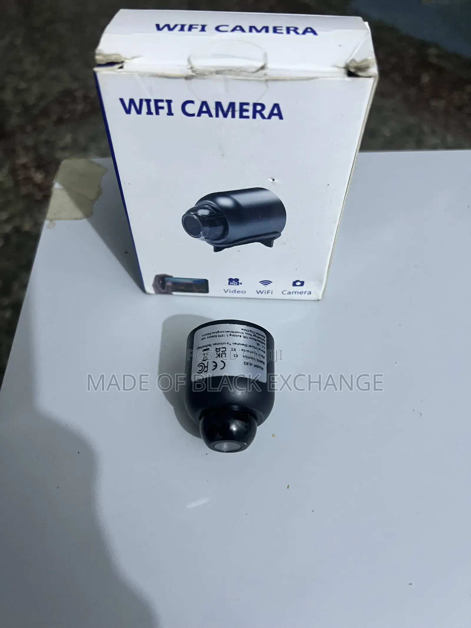 Mini WiFi Security Cam 1080P–Motion Detection, Android & iPhone App
