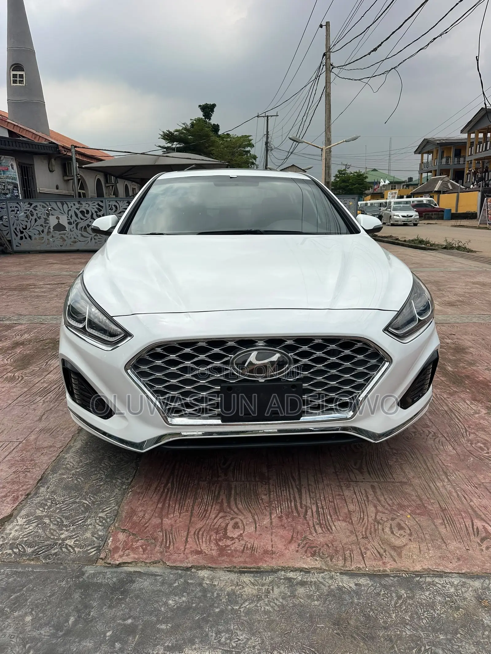 Hyundai Sonata Limited 2018 White