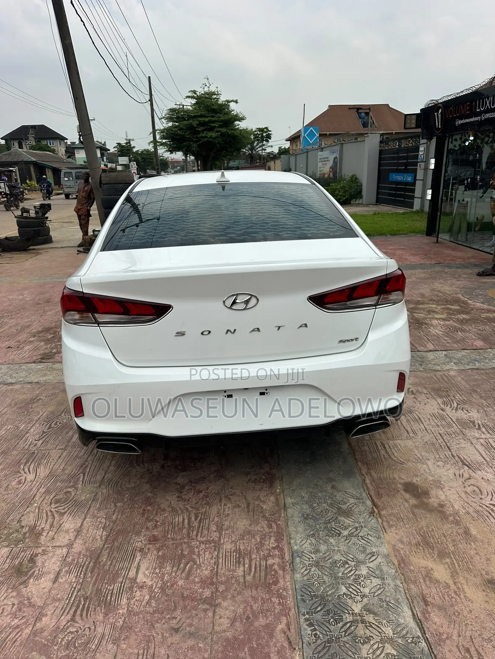 Hyundai Sonata Limited 2018 White