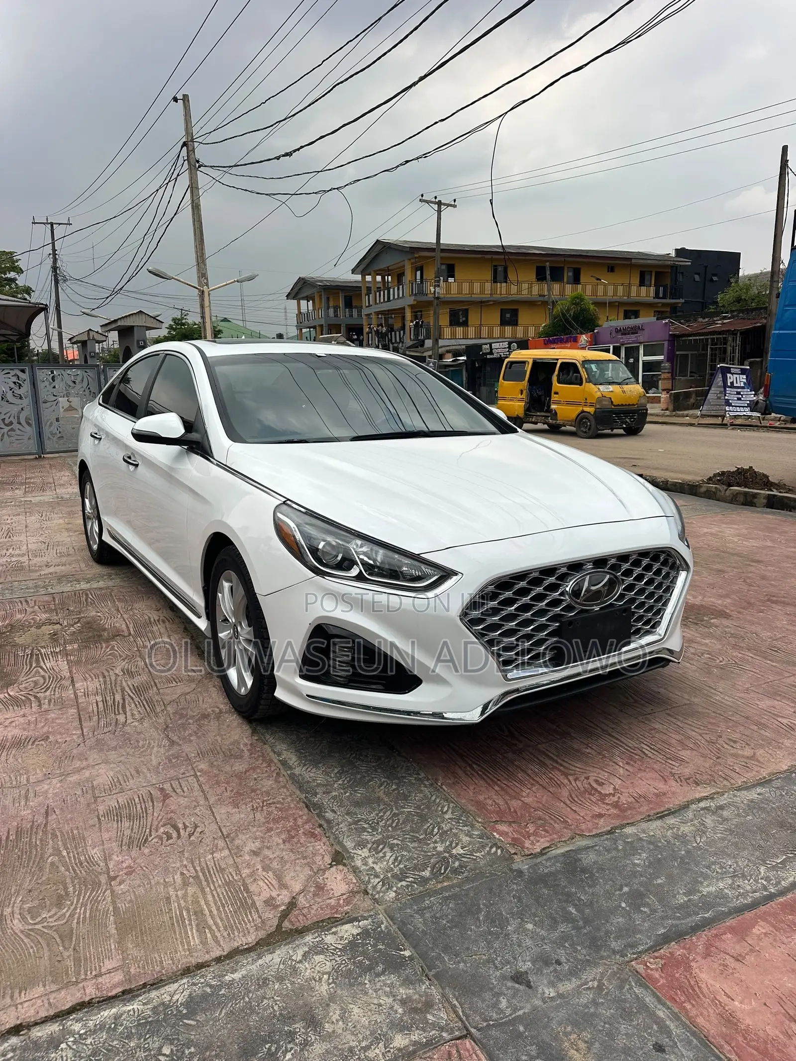 Hyundai Sonata Limited 2018 White