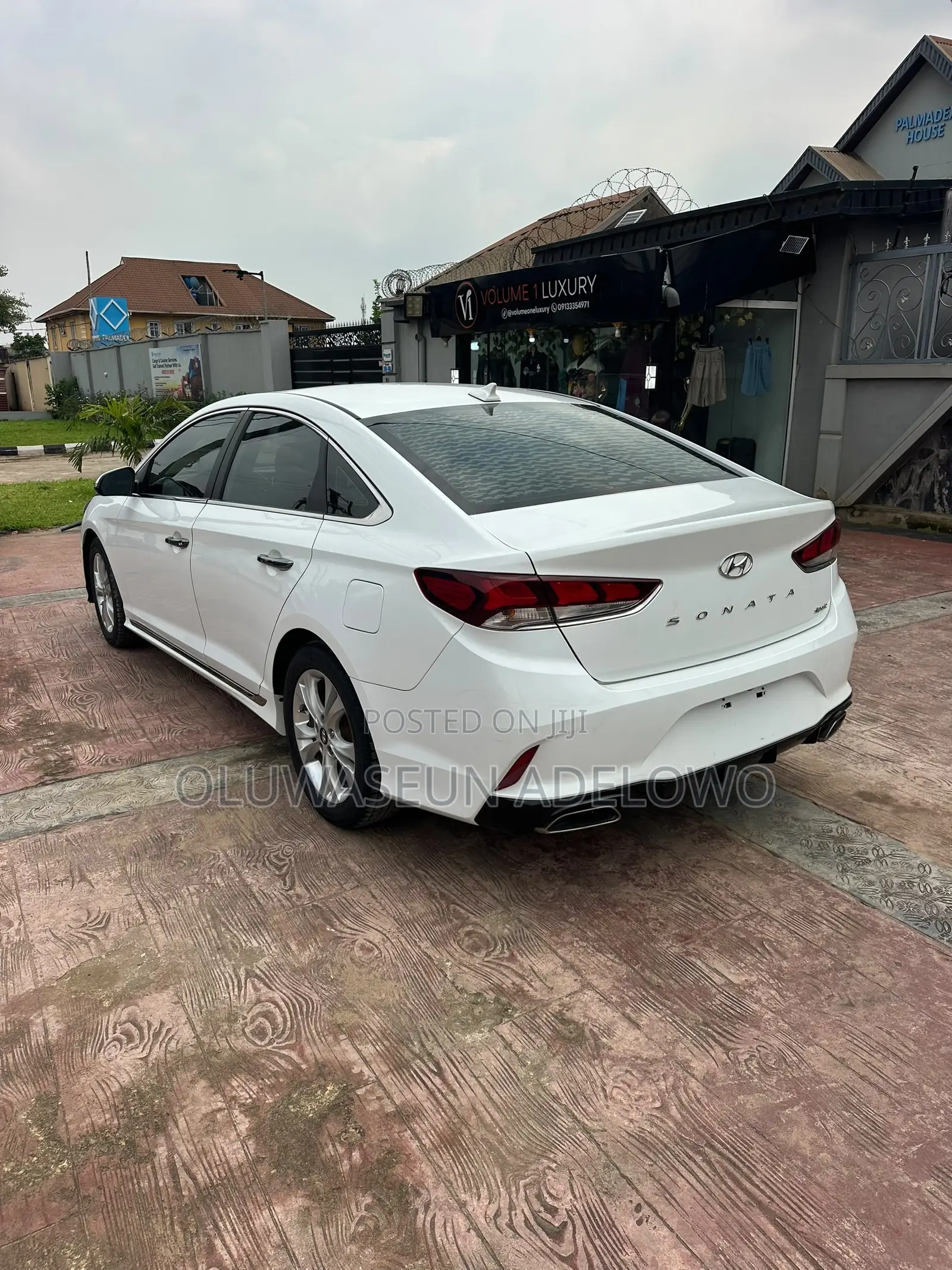 Hyundai Sonata Limited 2018 White