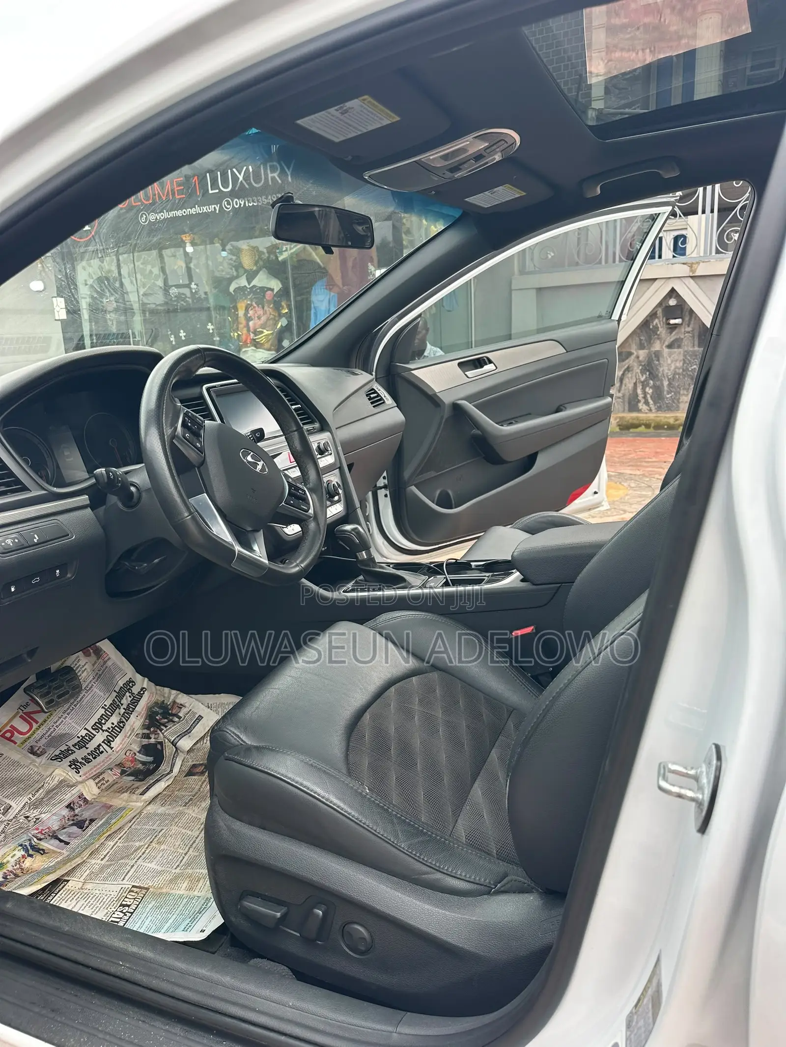 Hyundai Sonata Limited 2018 White