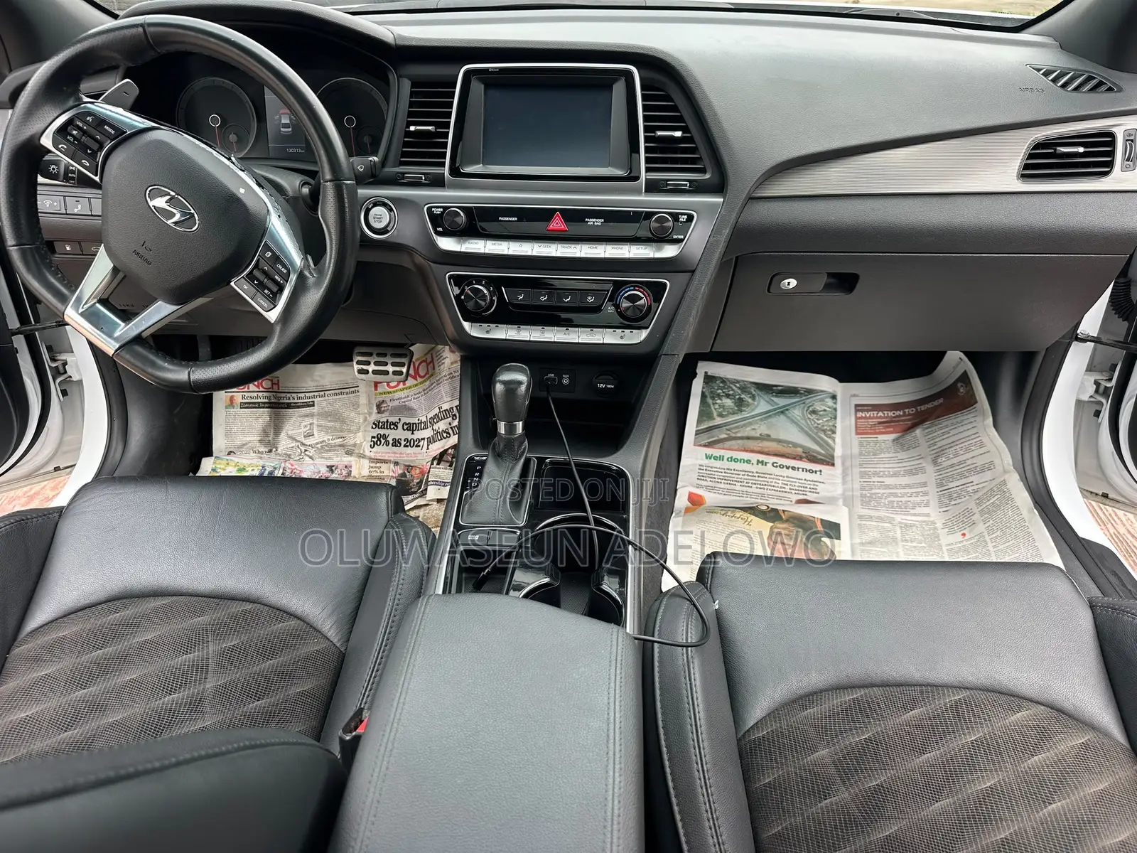 Hyundai Sonata Limited 2018 White