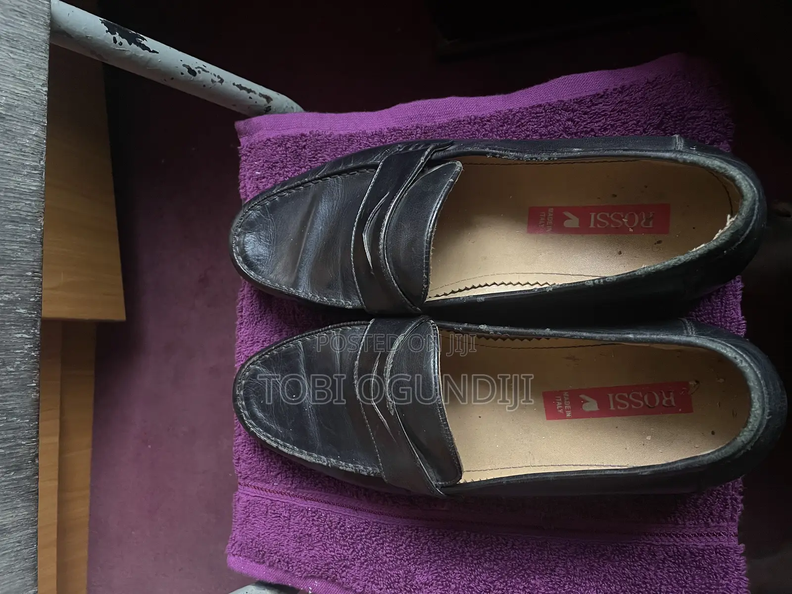 Classic Black Rossi Loafers
