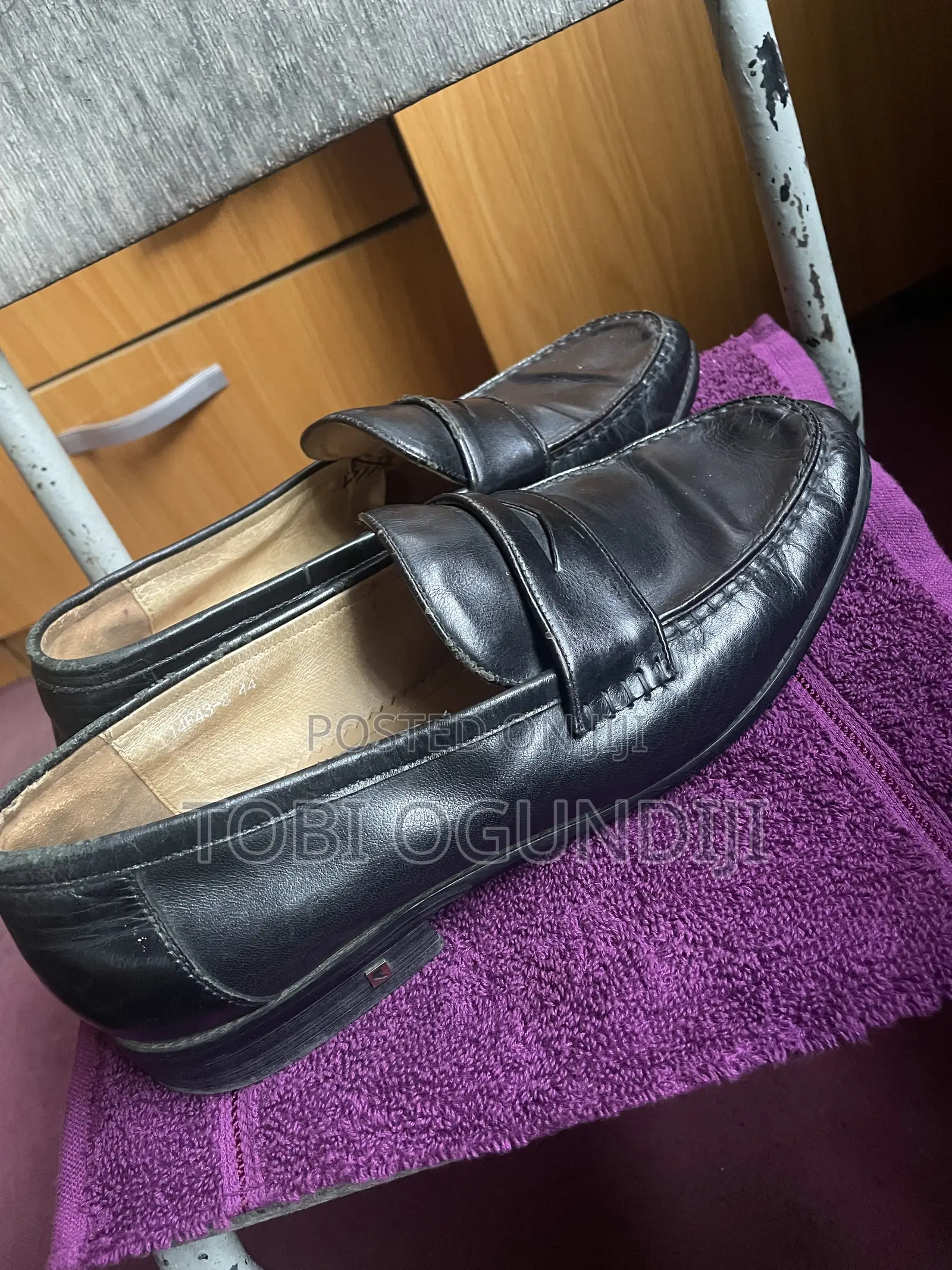 Classic Black Rossi Loafers