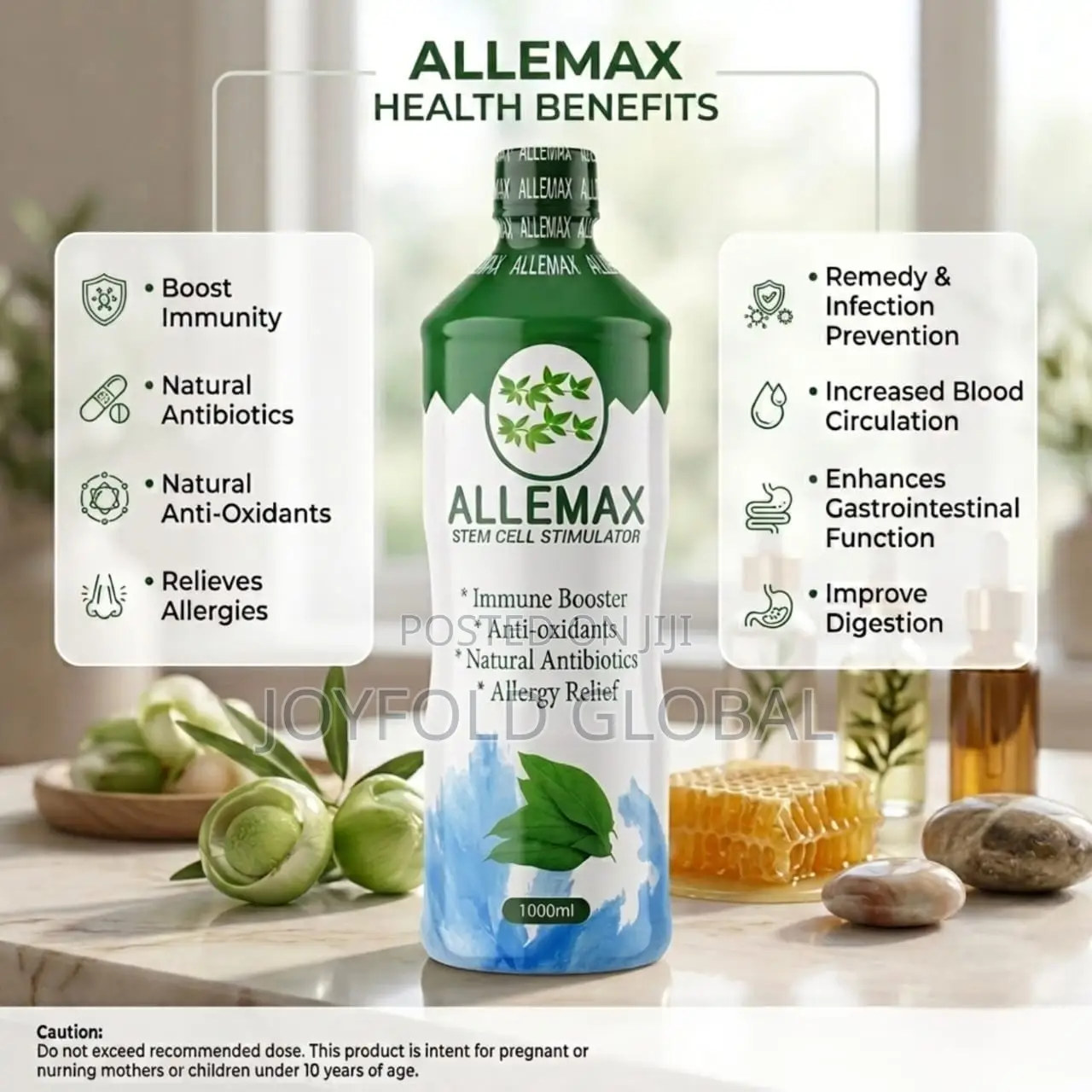 Allemax -Nerve Damage, Anti-Growth, Anti-Tumor, Brain Issues
