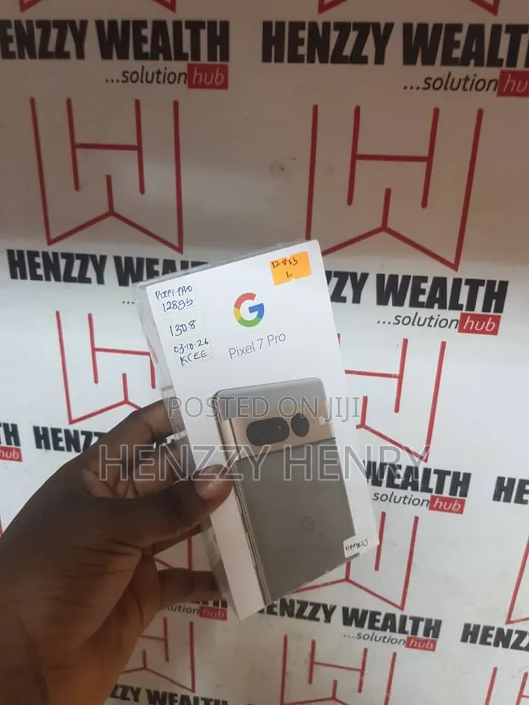 New Google Pixel 7 Pro 128 GB Black