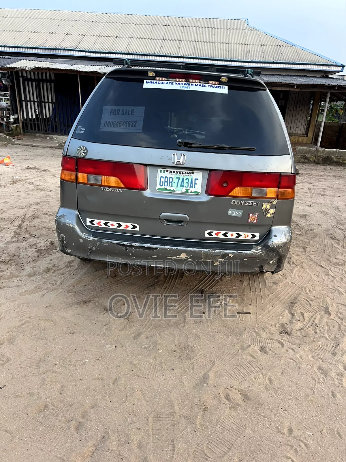 Honda Odyssey 2003 Gray