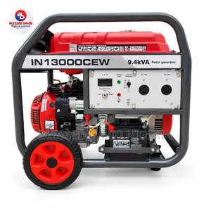 Ipower IN13000CEW 9.4kva Key Start Petrol Generator 100% Copper