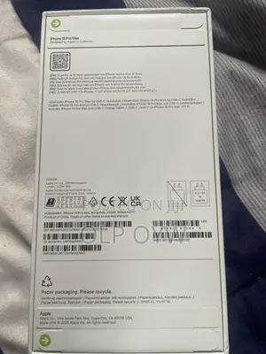 New Apple iPhone 18 Pro Max 256 GB