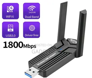 Wi-Fi 6 AX1800 USB Dual Band Network Card