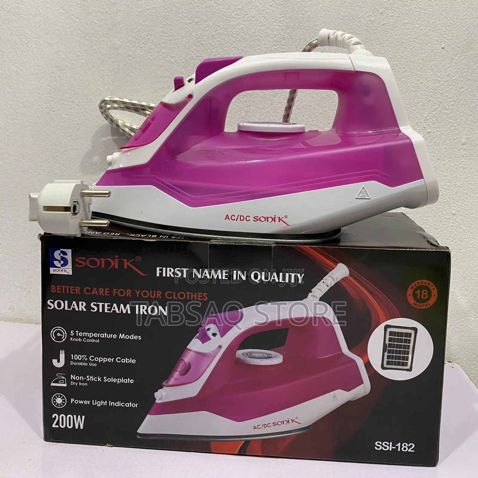 Smart Solar Iron