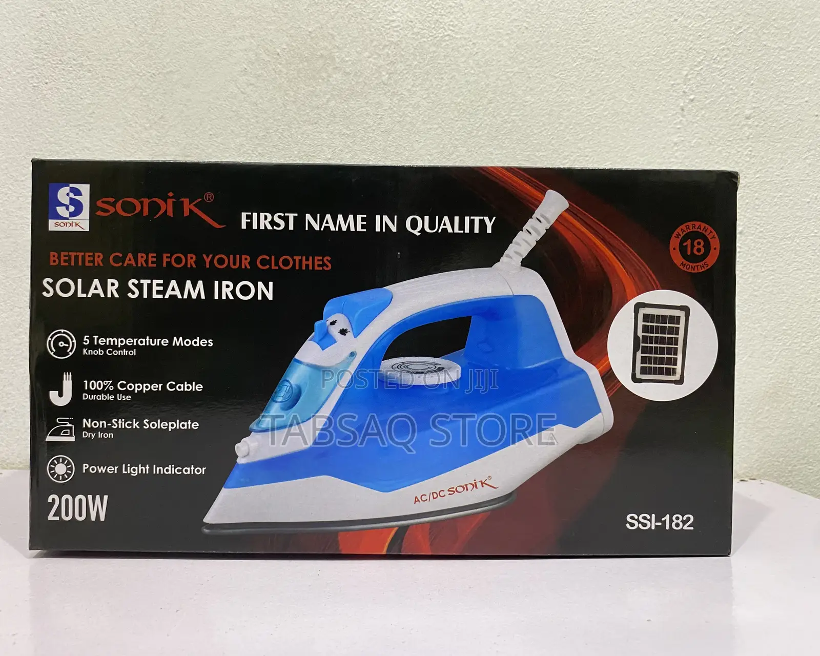Smart Solar Iron