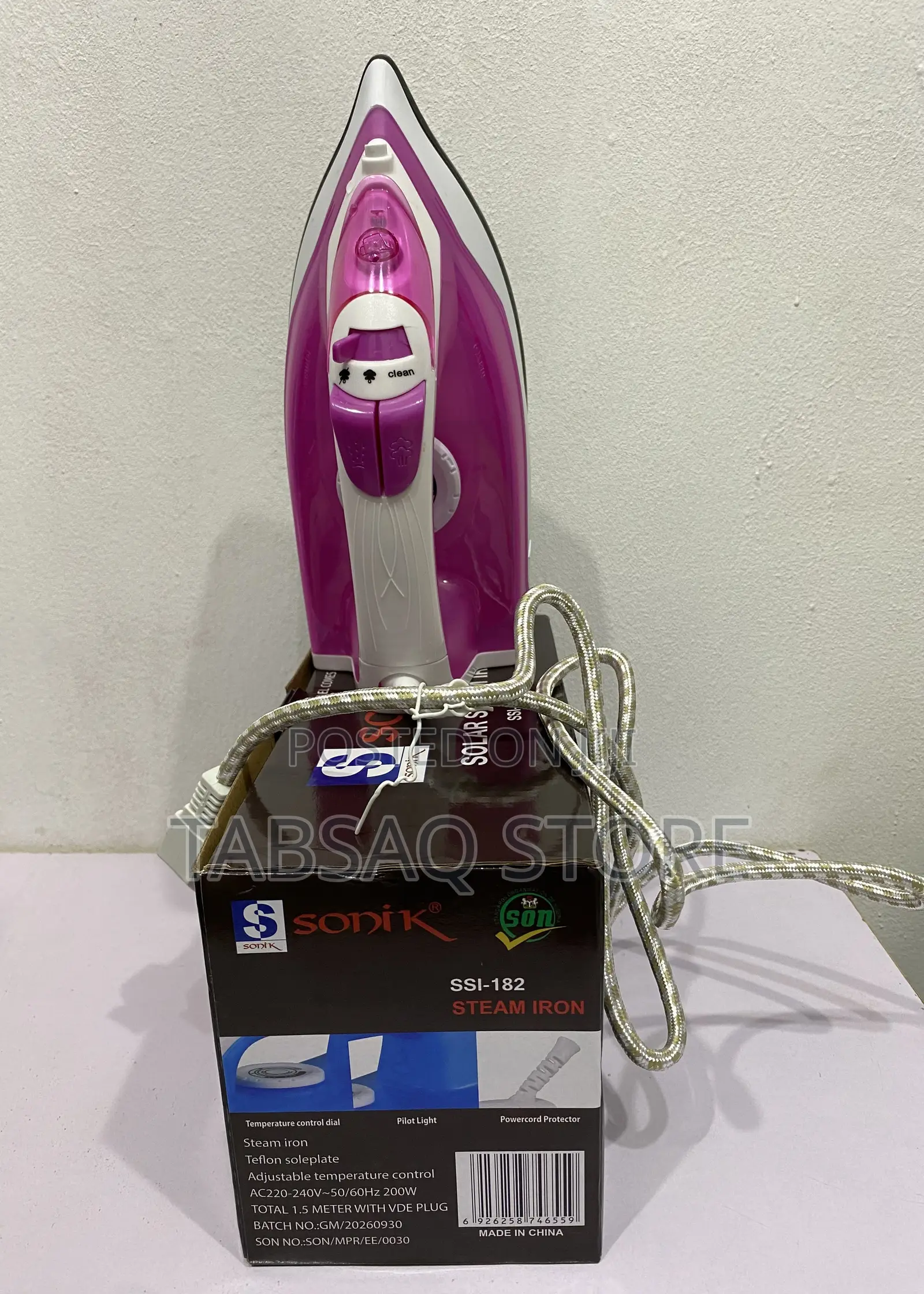 Smart Solar Iron