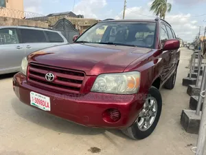 Toyota Highlander 2004 Red