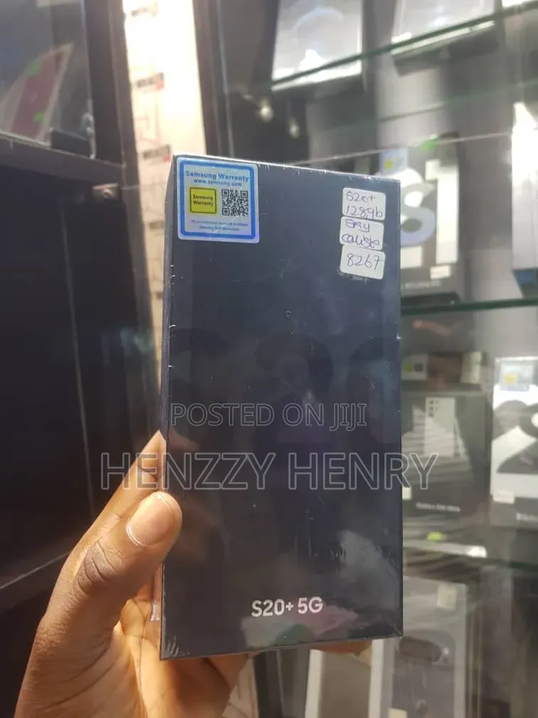 New Samsung Galaxy S20+ 5G 256 GB Black