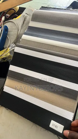 Black and White Window Blinds Per SQM