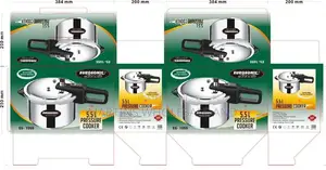 Eurosonic 5.5L Aluminium Pressure Cooker (Model ES-1055
