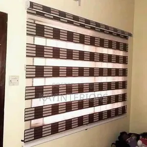 White and Black Window Blinds Classic
