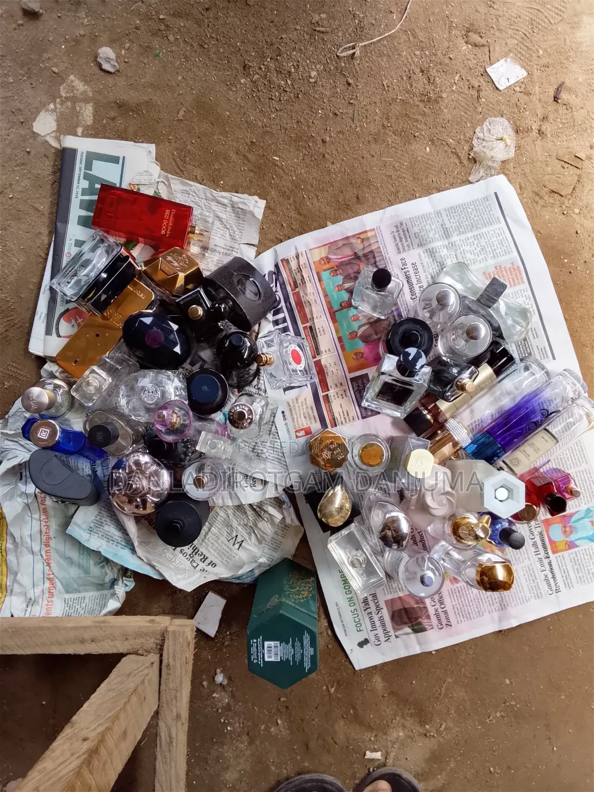Empty Perfume Bottles