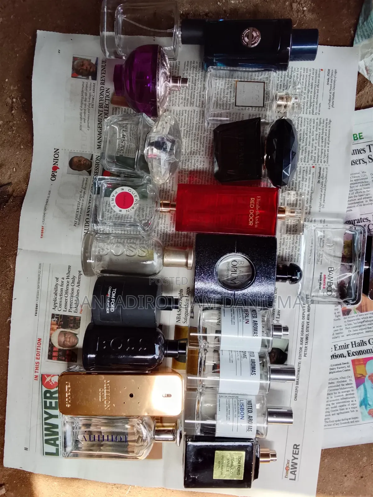 Empty Perfume Bottles