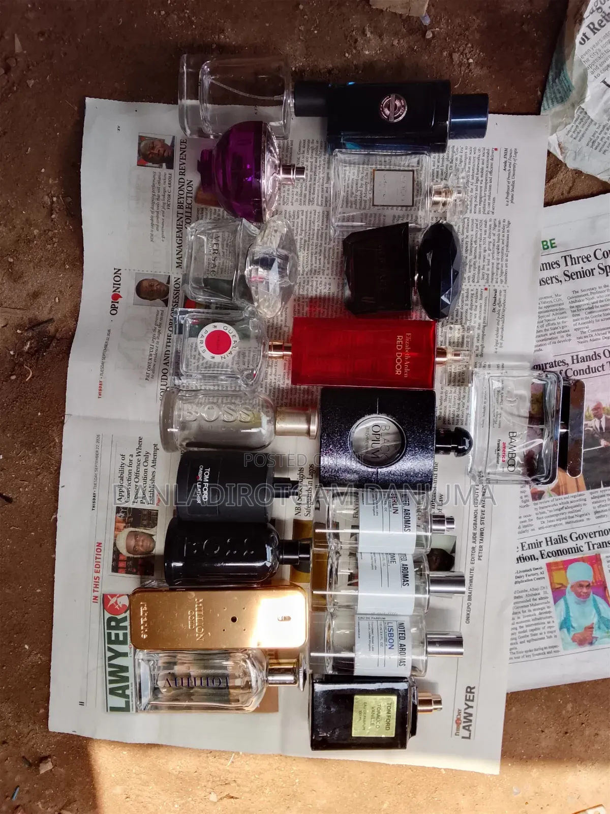 Empty Perfume Bottles