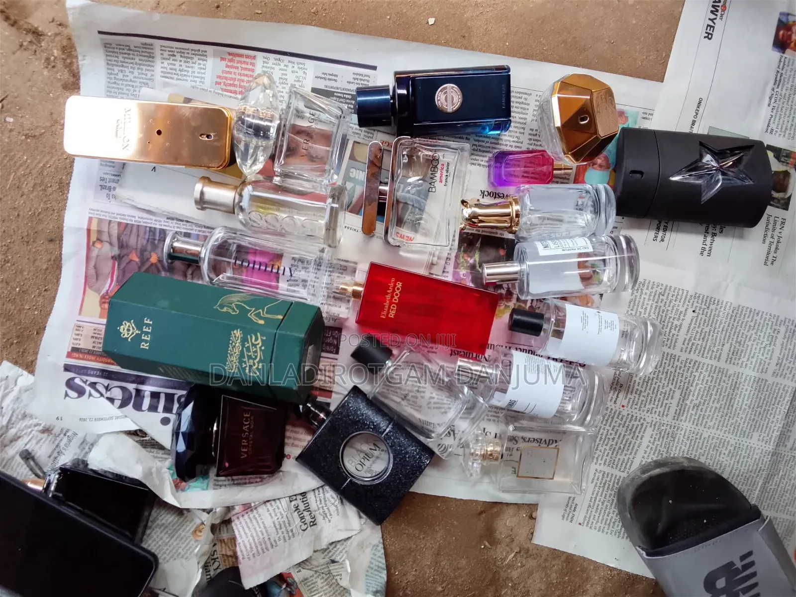 Empty Perfume Bottles