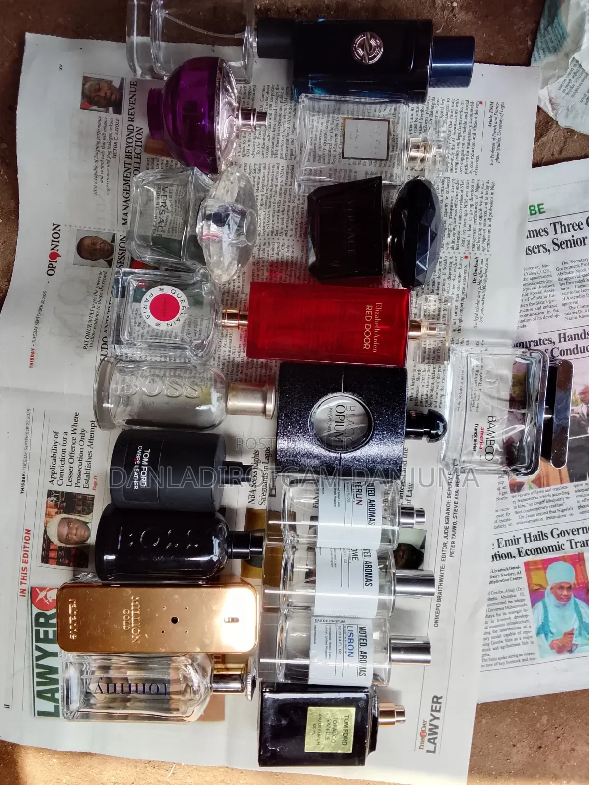 Empty Perfume Bottles
