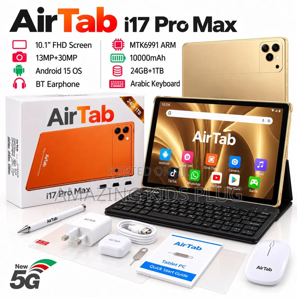 New AirTab i17 Pro Max 1 TB