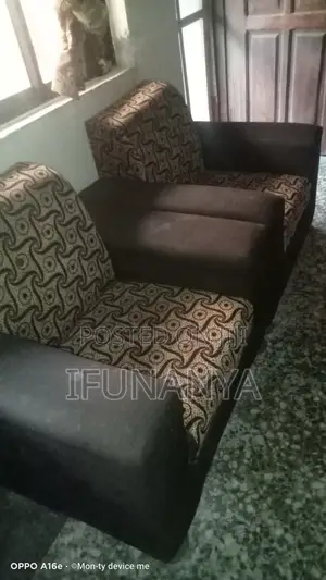 Heavy Solid 7-Seater Sofa Set + Center Table