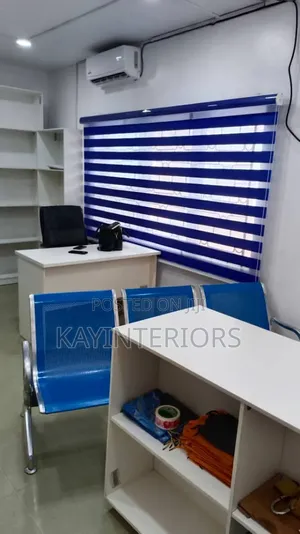 Blue Window Blinds