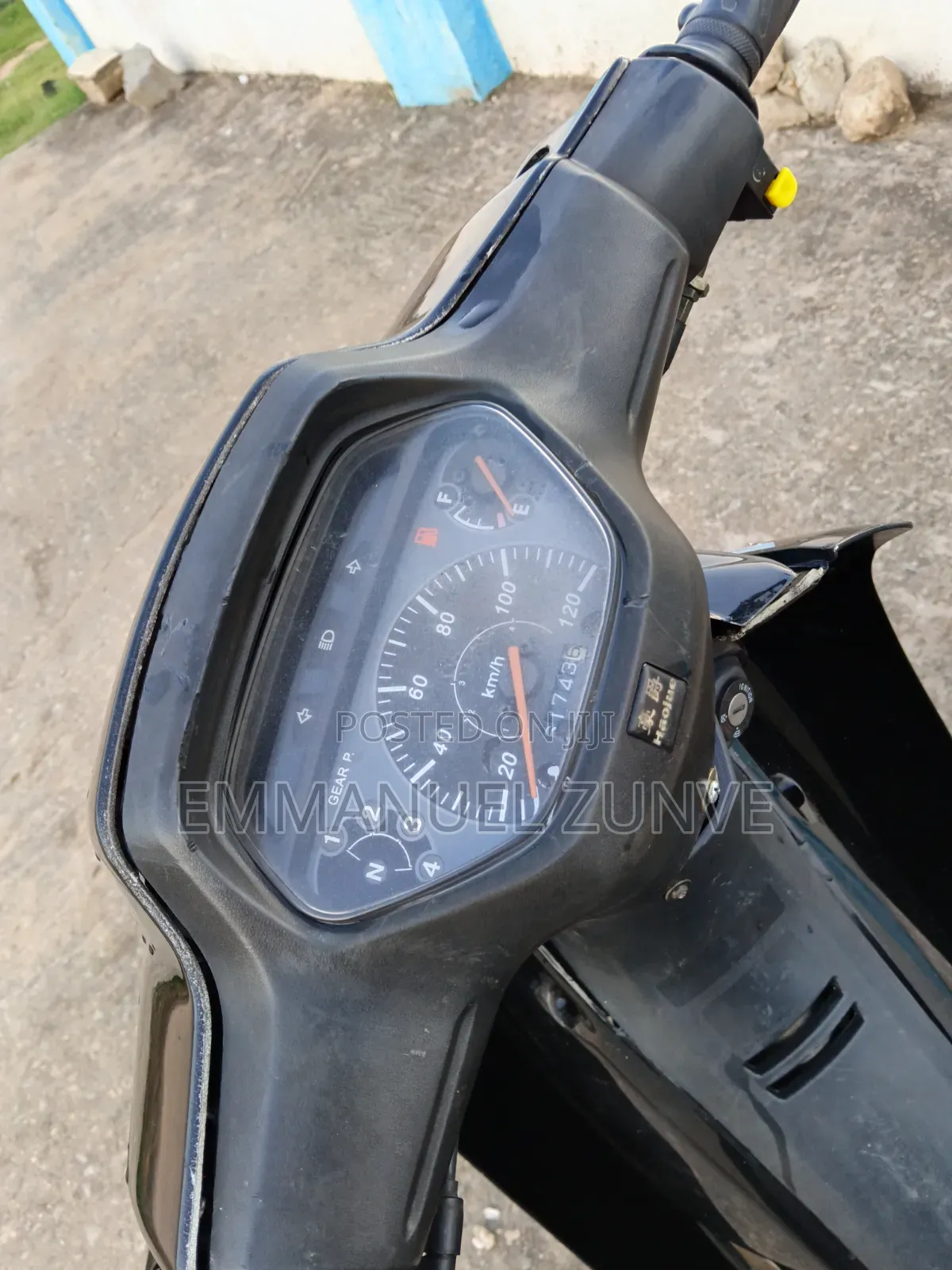 Haojue UD110 2023 Black