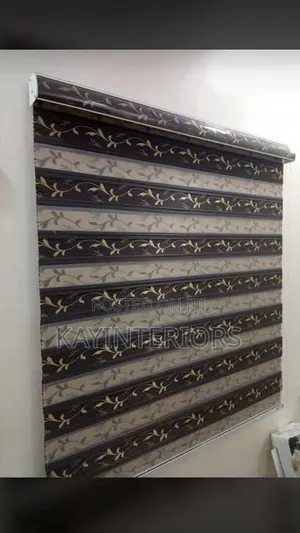 Brown Design Turkish Window Blinds Per SQM