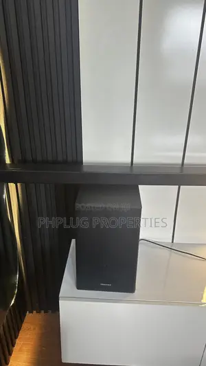 120W Hisese Soundbar and Woofer
