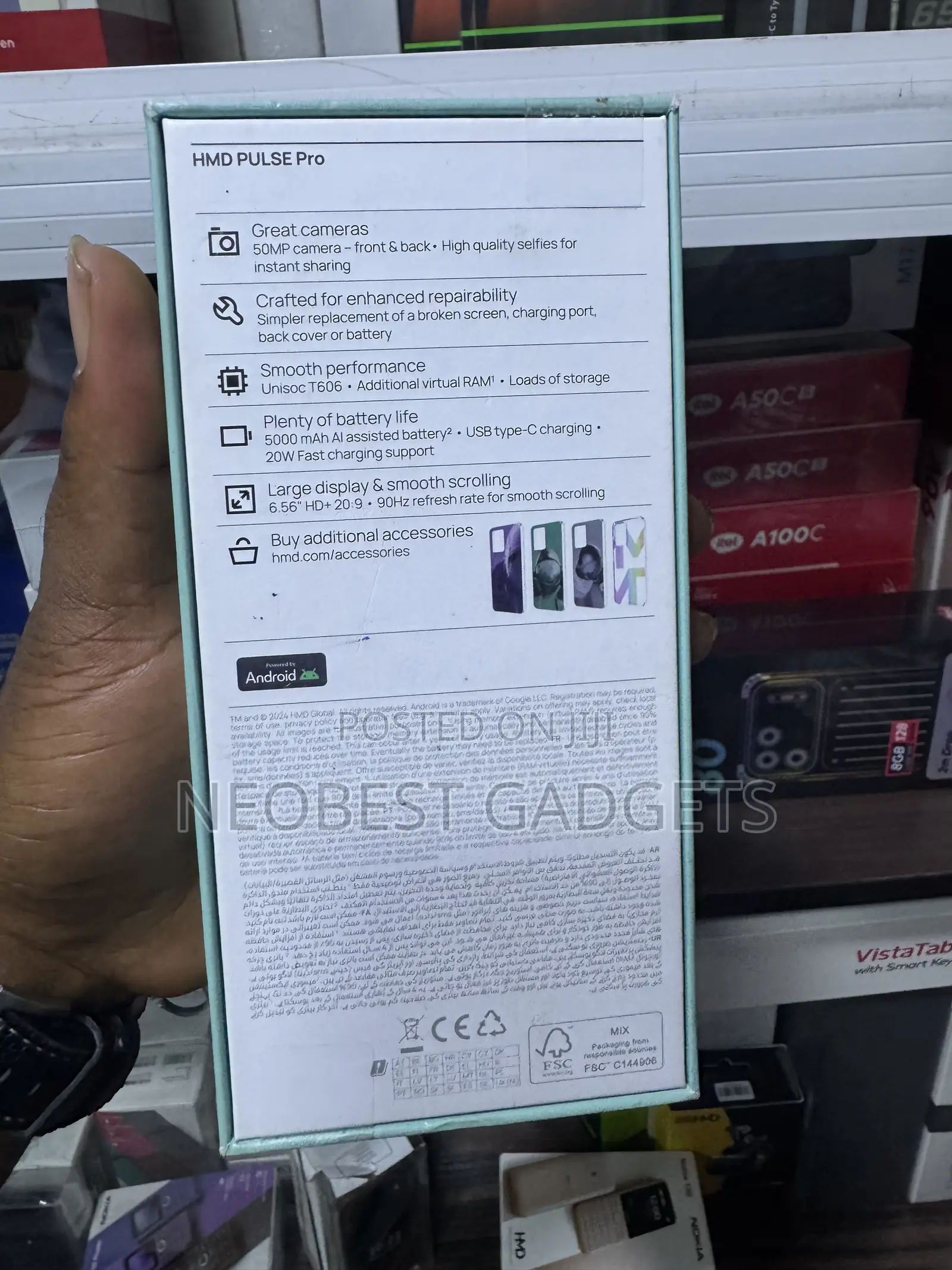 New HMD Pulse Pro 128 GB Green