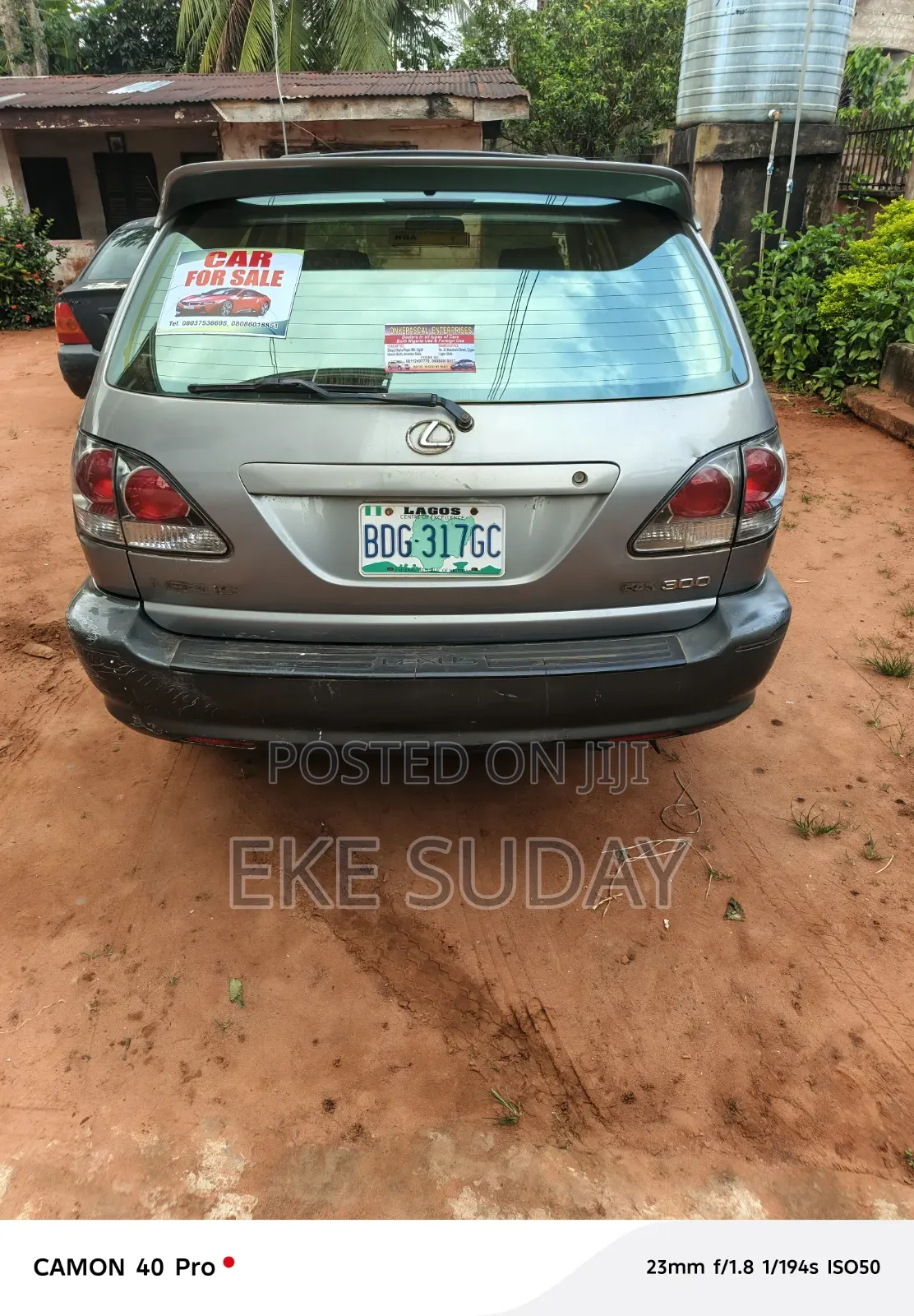 Lexus RX 300 4WD 2003 Silver