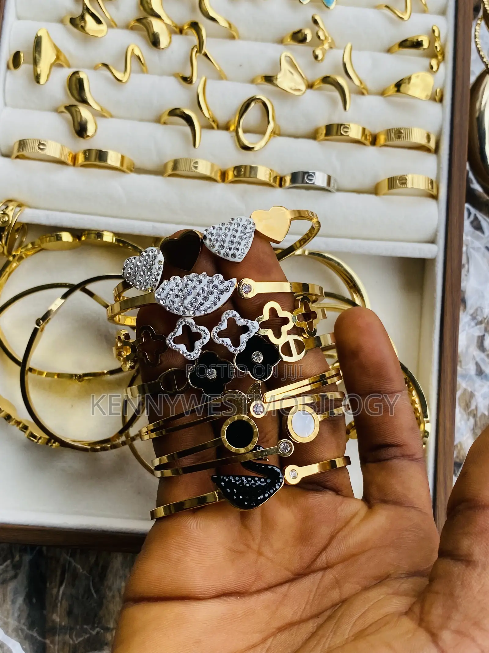 Luxury Gold-Tone Bangles & Bracelets