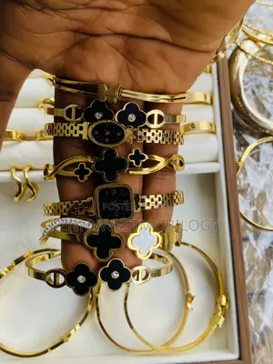 Luxury Gold-Tone Bangles & Bracelets